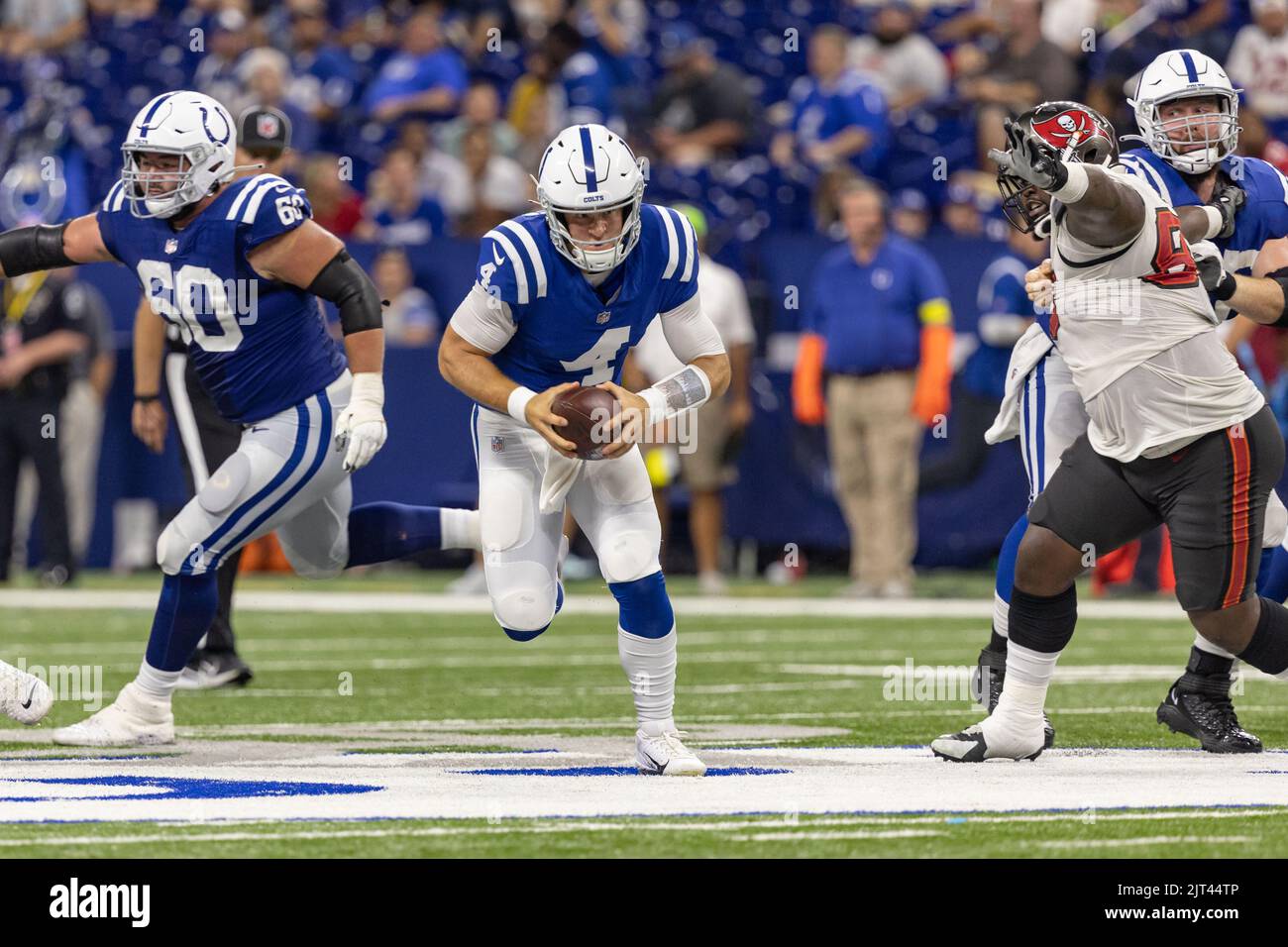 Indianapolis, Indiana, USA. 27th Aug, 2022. Indianapolis Colts