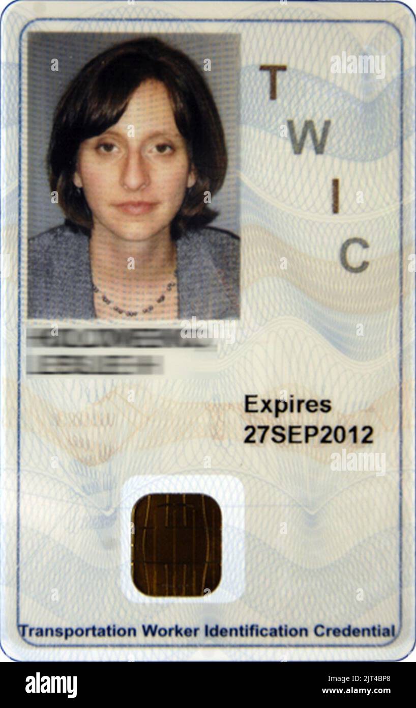 TWIC ID Card Stock Photo Alamy twic-id-card-stock-photo-alamy