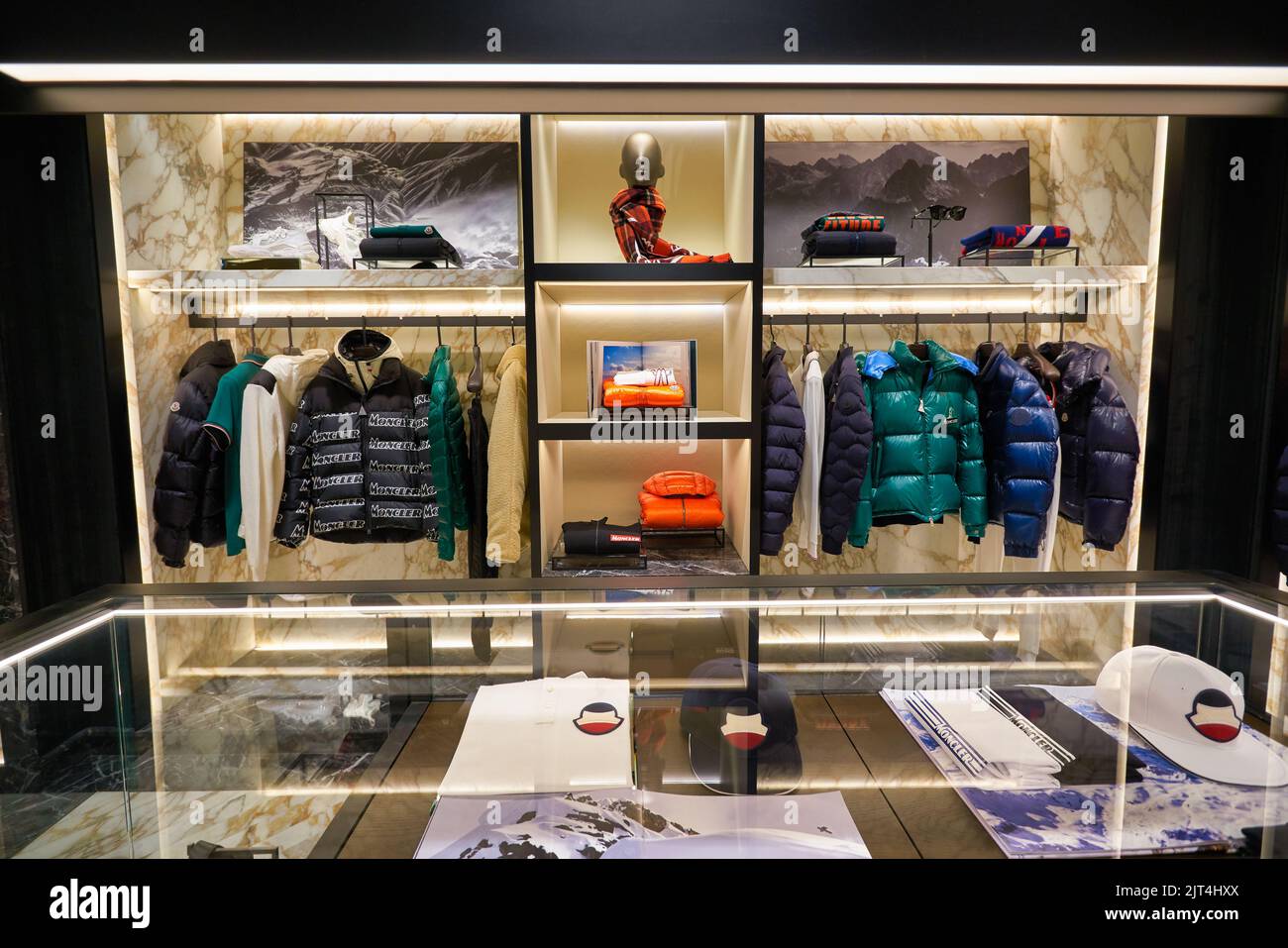 Moncler store hi-res stock photography and images - Page 3 - Alamy