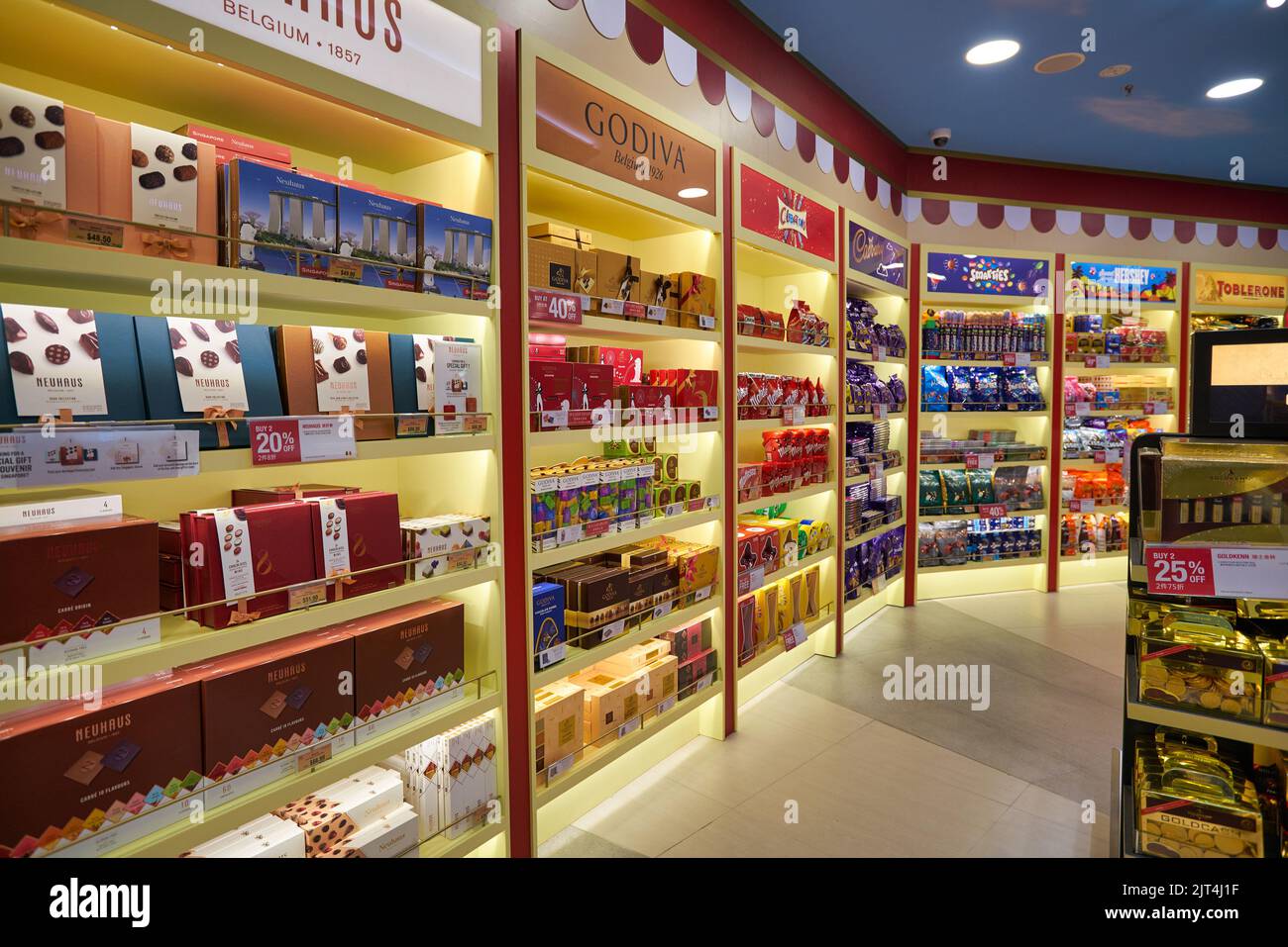 SINGAPORE - CIRCA APRIL, 2019: Interior Shot Of Louis Vuitton Store In  Changi International Airport. Stock Photo, Picture and Royalty Free Image.  Image 135603084.