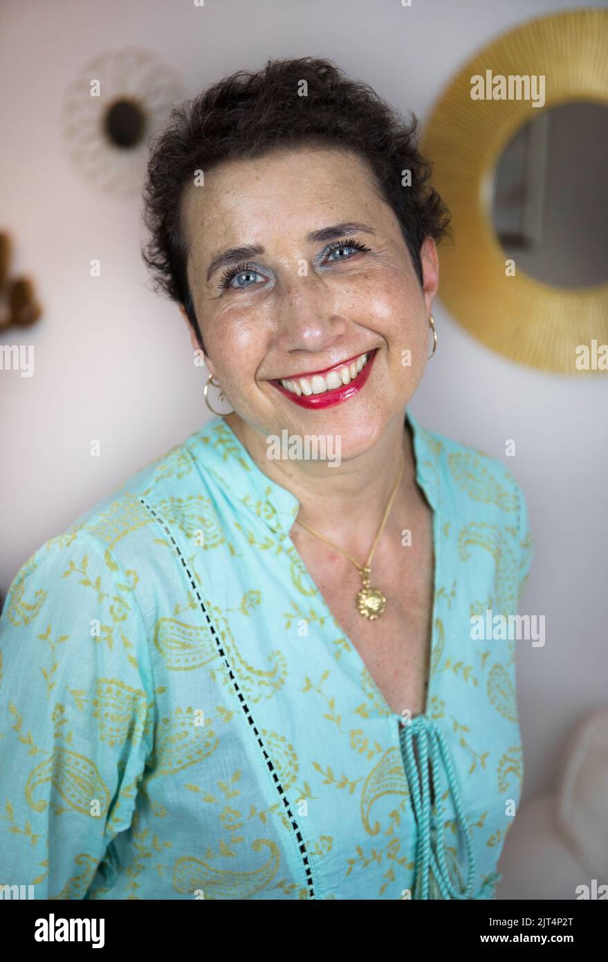 50 year old woman face hi-res stock photography and images - Alamy