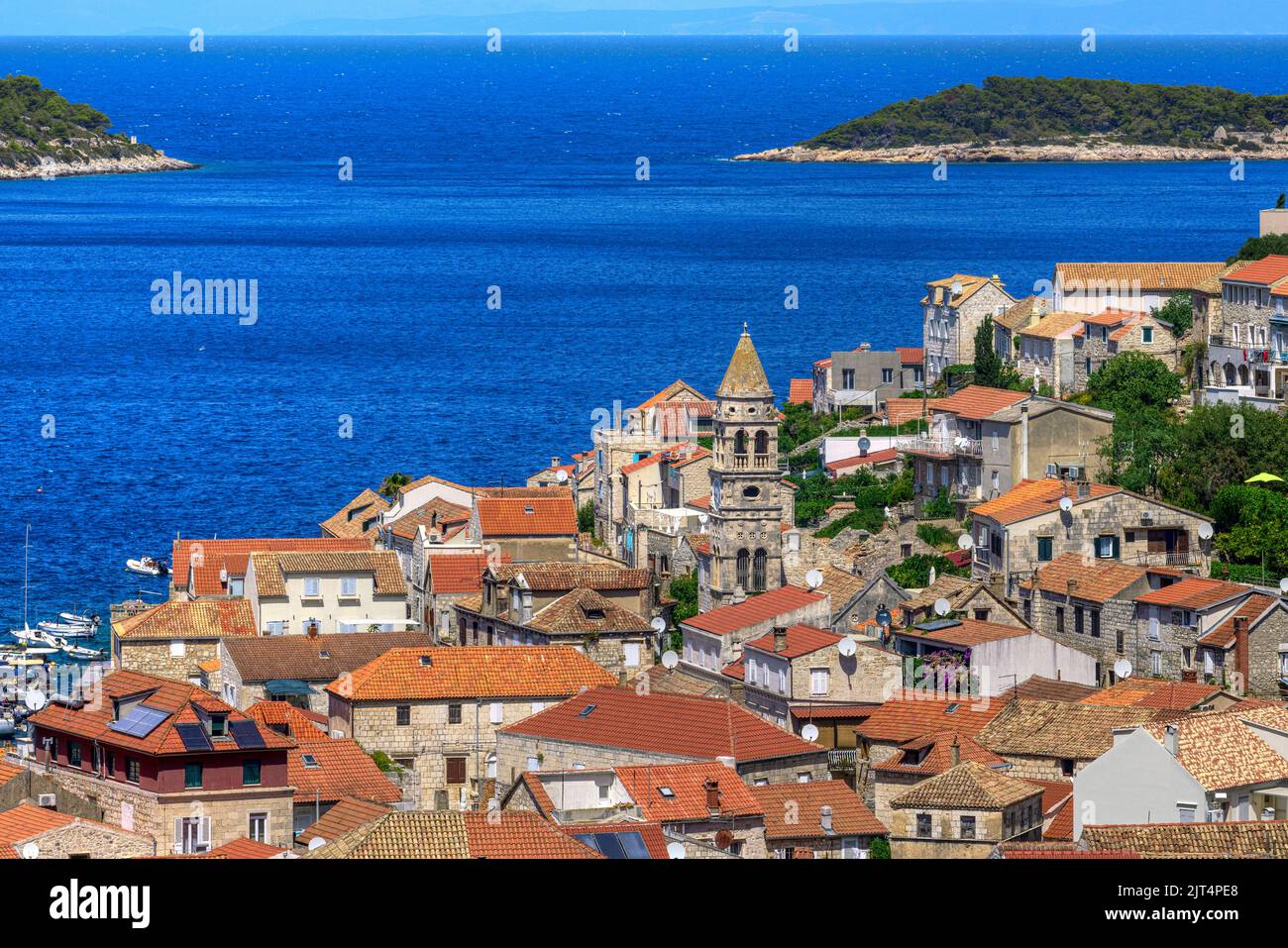 Kut, Vis, Island of Vis, Dalmatia, Croatia Stock Photo