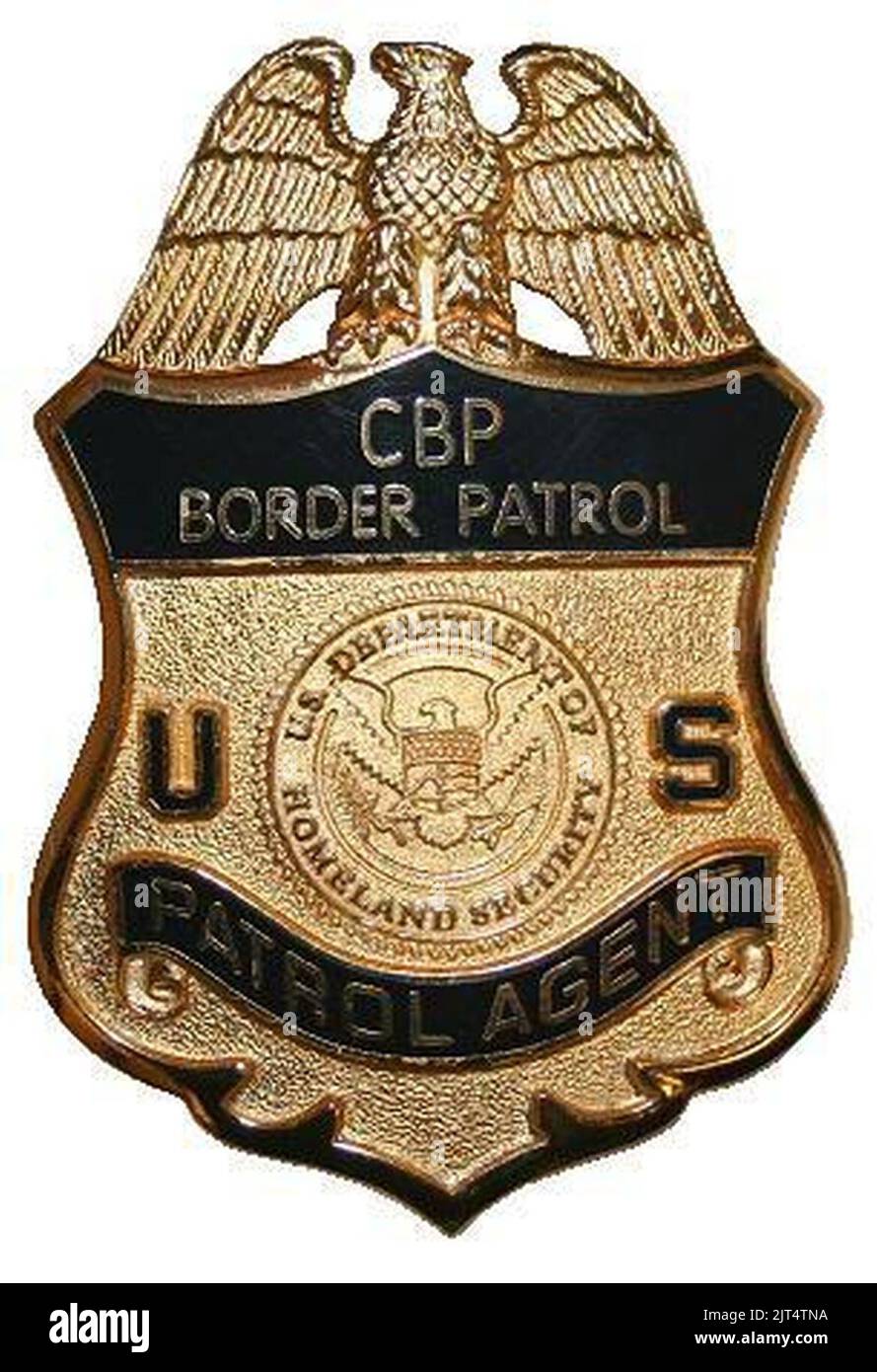 U.S. Border Patrol Badge Stock Photo - Alamy