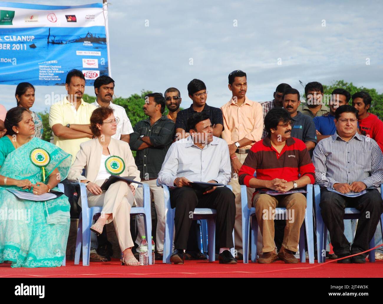 U.S. Consul General Jennifer McIntyre joined actor Vivek, Ministers K