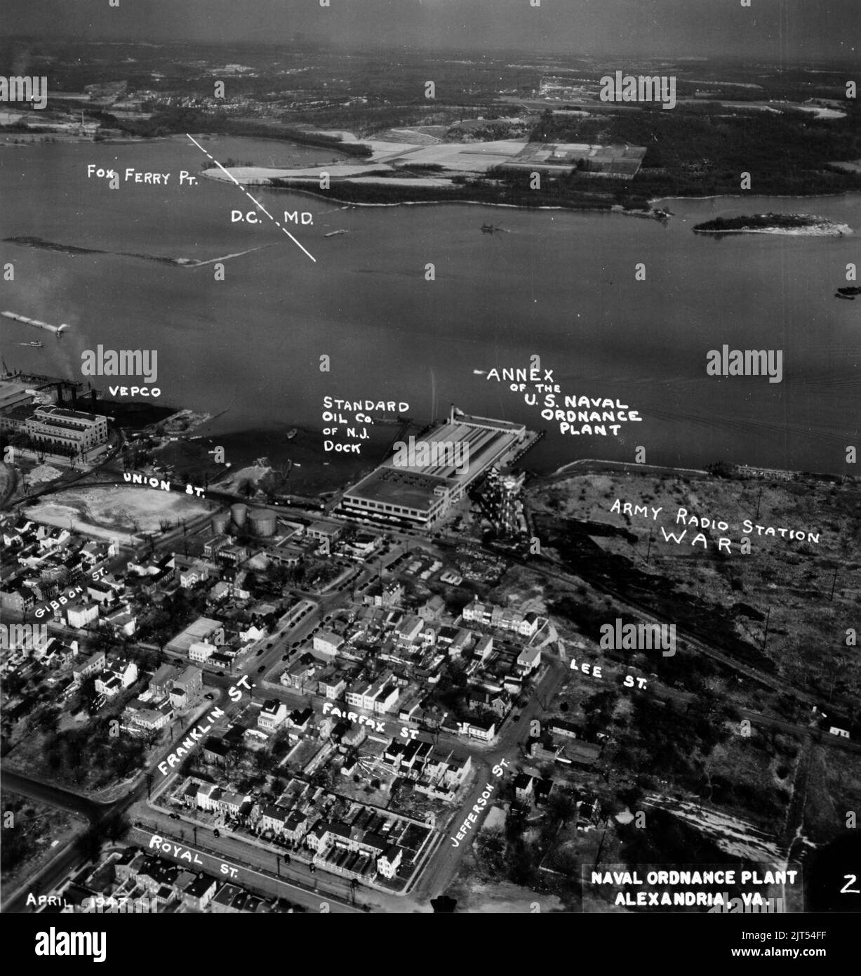 U.S. Naval Torpedo Station, Alexandria, Virginia (USA), Franklin Street