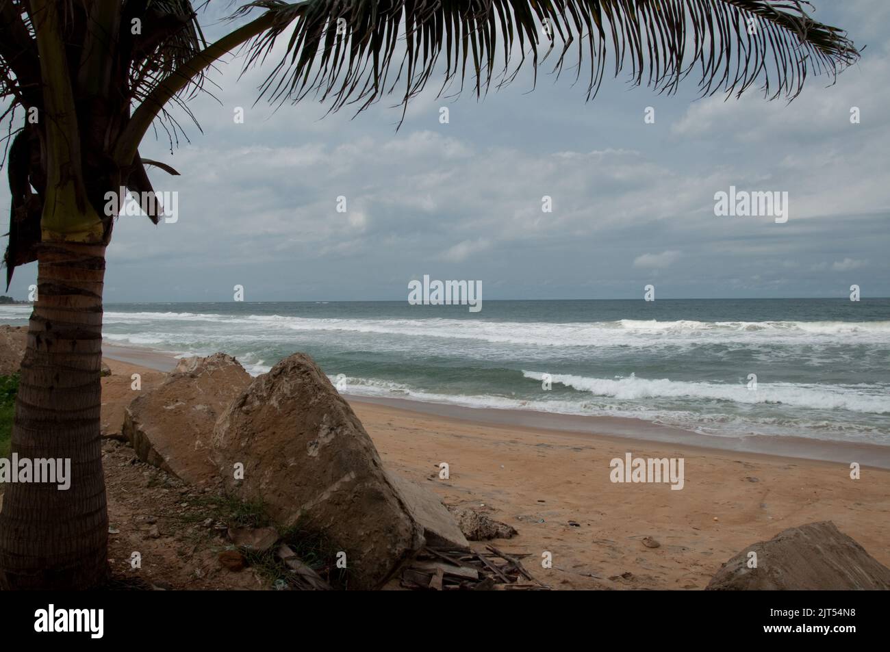 The Atlantic, Sinkor, Monrovia, Liberia Stock Photo Alamy