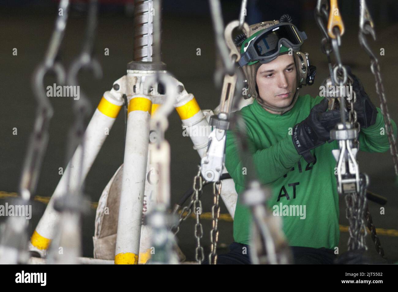 U.S. Navy Aviation Electronics Technician 3rd Class assigned to Airborne Early Warning Squadron