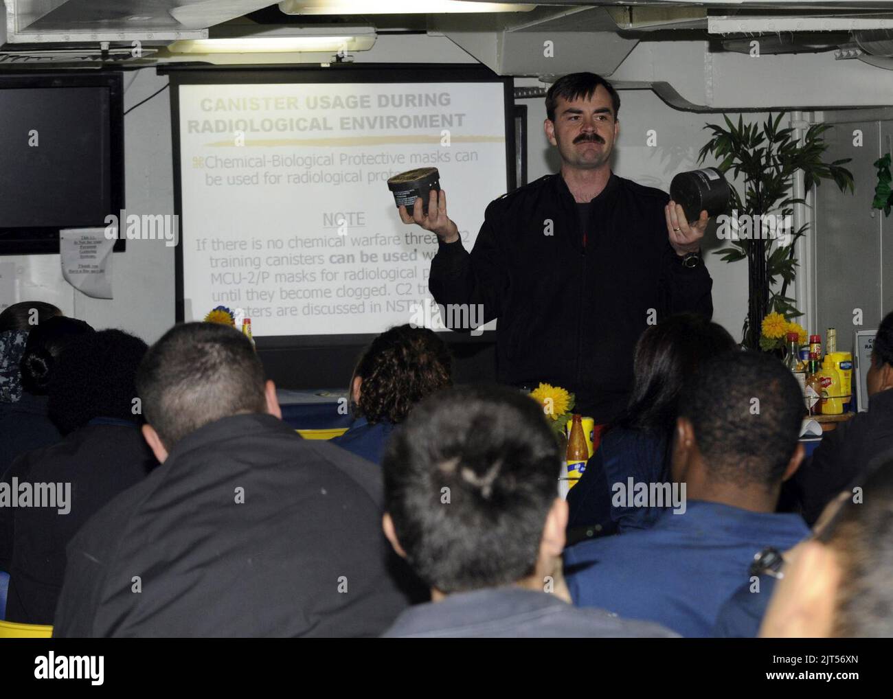 U.S. Navy Damage Control Assistant Chief Warrant Officer explains