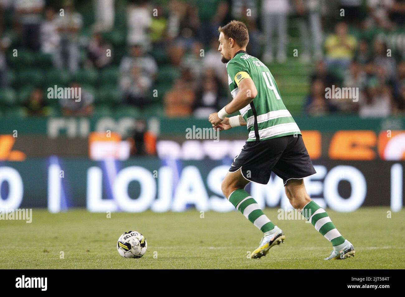 Sebastian Coates of Sporting CP during the Portuguese championship, Liga Bwin football match between Sporting CP and GD Chaves on August 27, 2022 at Jose Alvalade stadium in Lisbon, Portugal - Photo: Joao Rico/DPPI/LiveMedia Stock Photo