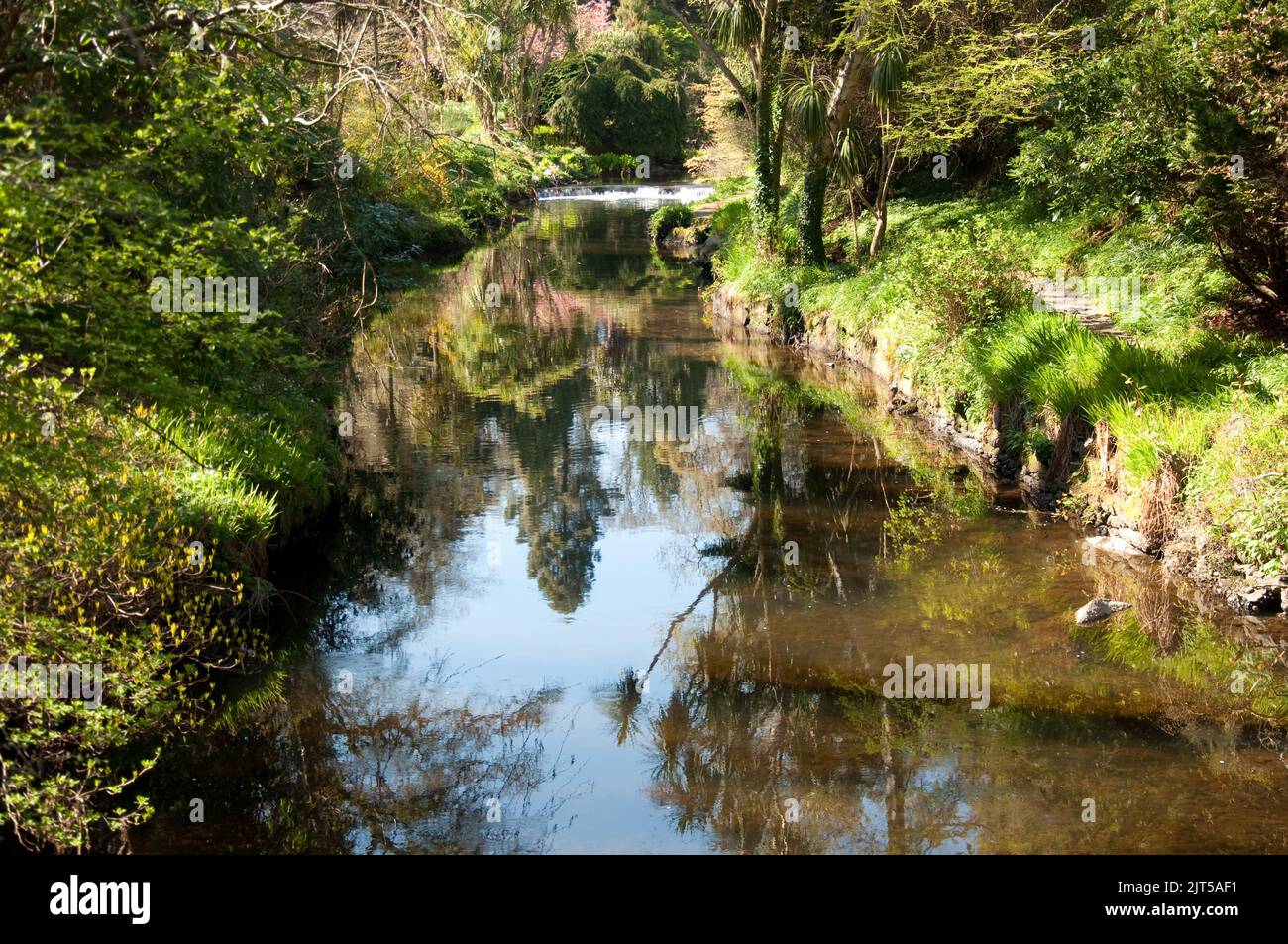 Mount Usher Gardens, Mount Usher, Co. Wicklow, Eire. Mount Usher is