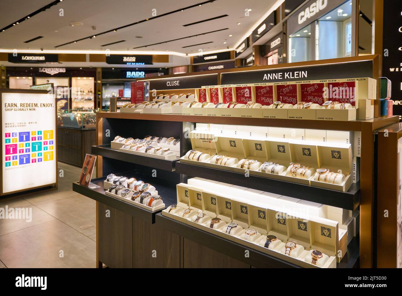 SINGAPORE CIRCA JANUARY, 2020 watches on display at store in