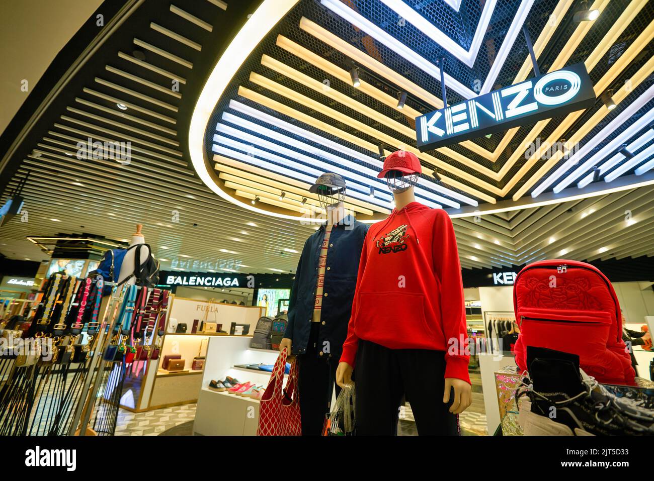 French luxury fashion house owned by LVMH and founded by Japanese designer  Kenzo Takada, Kenzo, store seen in Hong Kong Stock Photo - Alamy