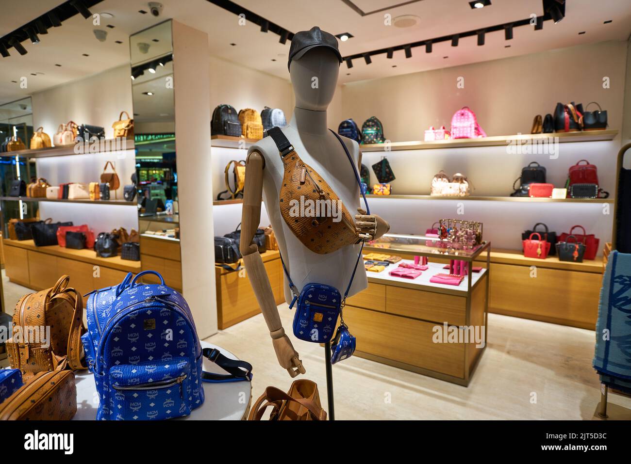 Mcm bag hi-res stock photography and images - Alamy