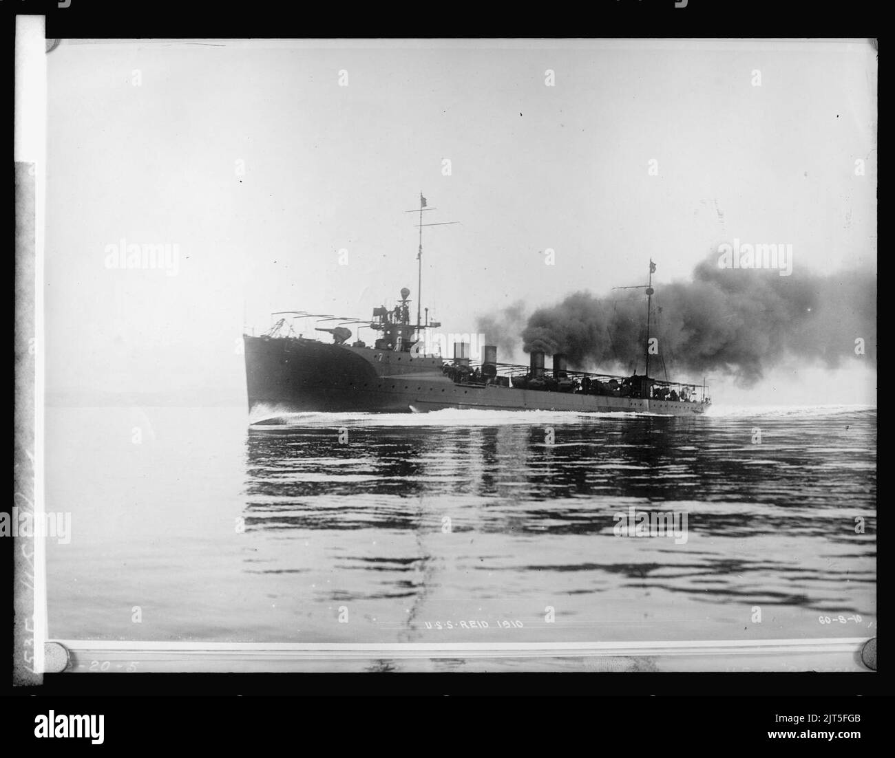 U.S.S. Reid, 1910 Stock Photo - Alamy