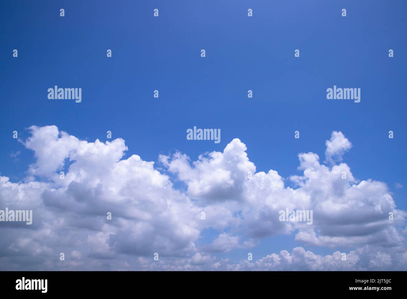 Beautiful Blue Sky With White Cloudy Dramatic Natural abstract