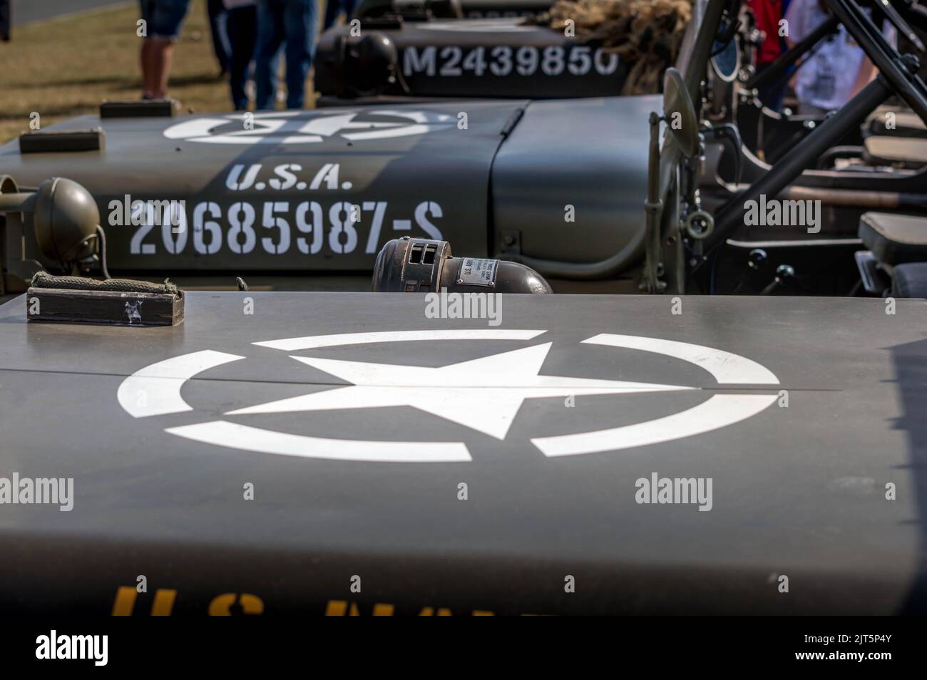 Lytham 1940's Festival Wartime Weekender Stock Photo