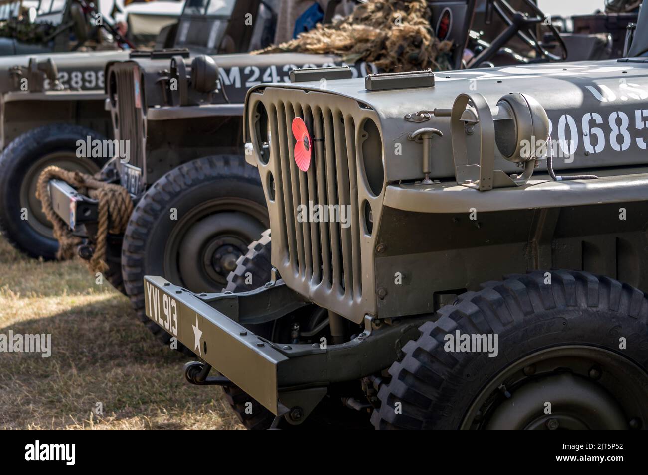 Lytham 1940's Festival Wartime Weekender Stock Photo