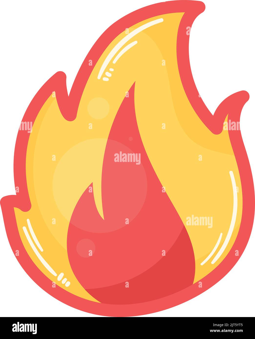 fire flame burn isolated icon Stock Vector Image & Art - Alamy