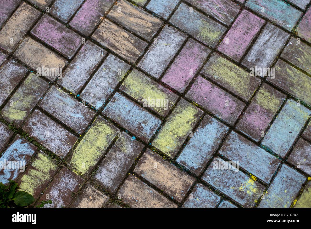 Colorful pavement background wallpaper pattern Stock Photo - Alamy