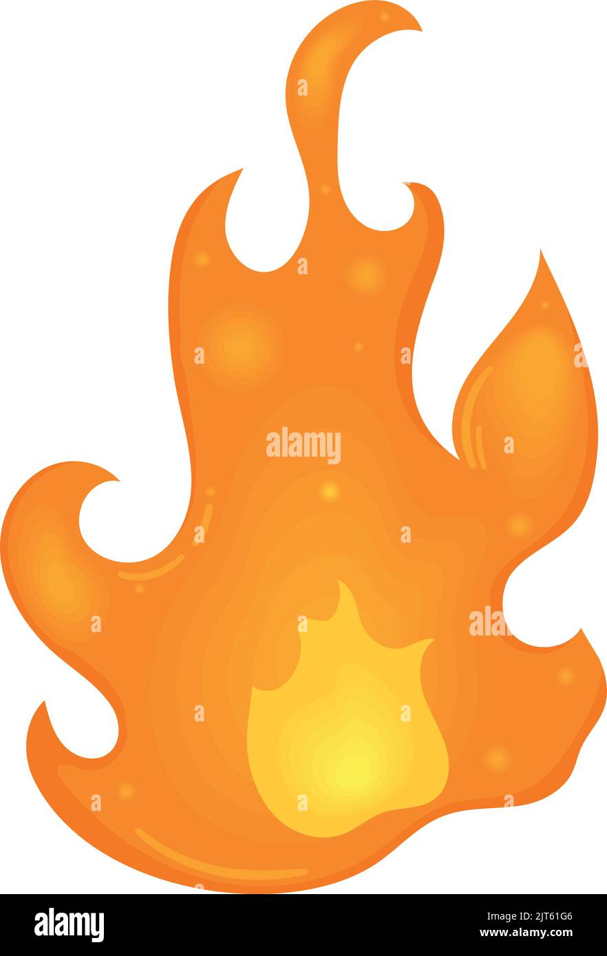 fire flame hot isolated icon Stock Vector Image & Art - Alamy