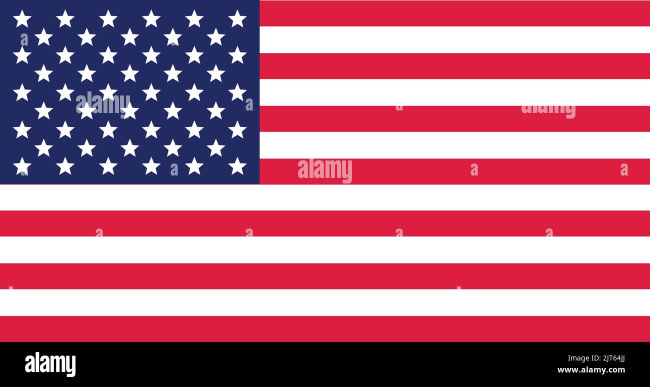 United states of America national flag vector eps - USA Flag Stock Vector