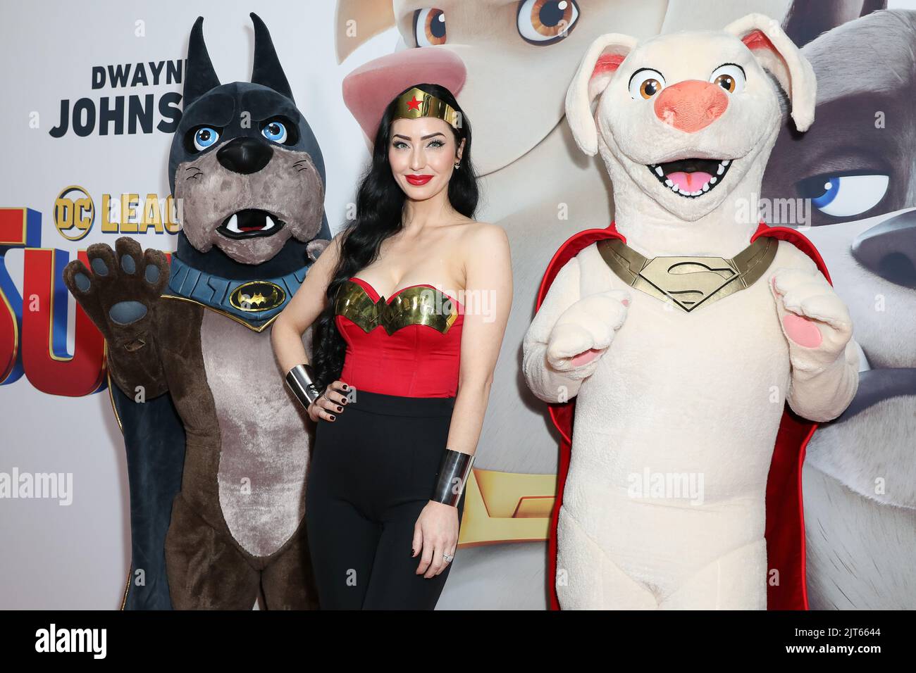 August 28, 2022: DANI DACIC attends the 'DC League of Super-Pets' Sydney Premiere at Events Cinemas Bondi Junction on August 28, 2022 in Sydney, NSW Australia  (Credit Image: © Christopher Khoury/Australian Press Agency via ZUMA  Wire) Stock Photo