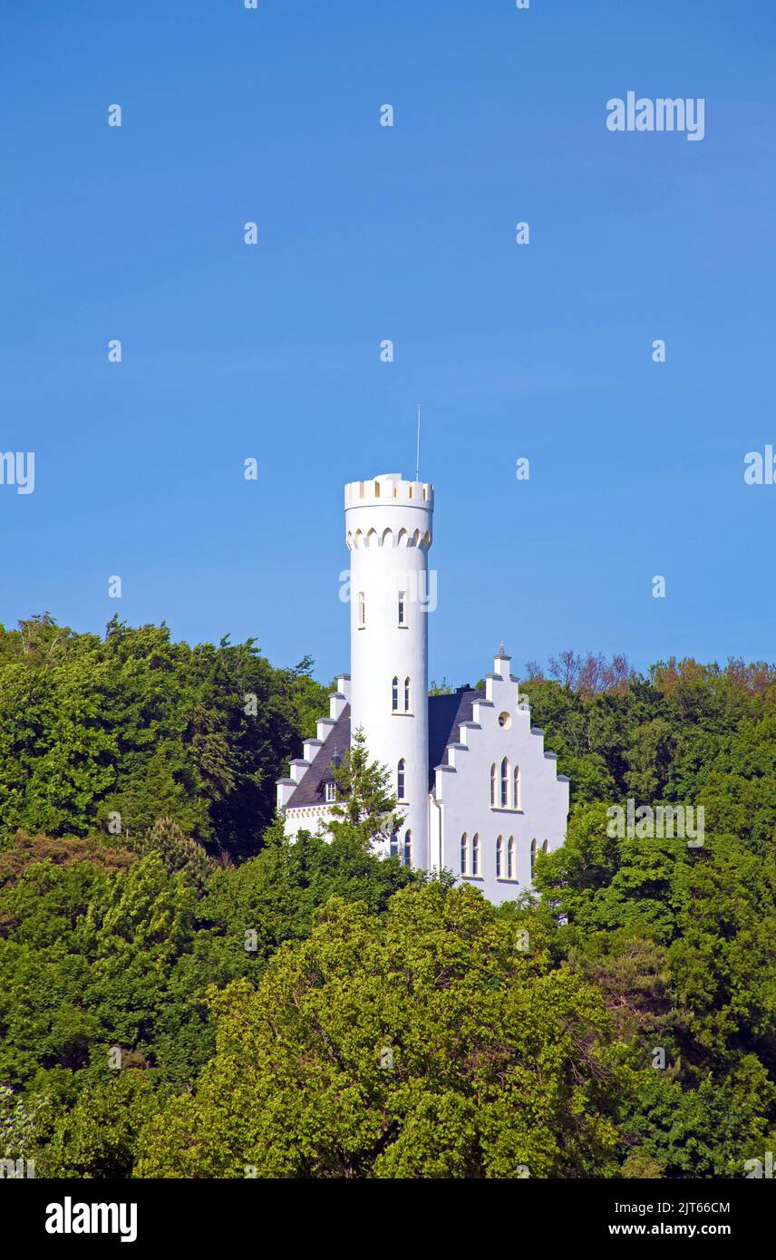 Castle of Lietzow, Ruegen island, Mecklenburg-Western Pomerania, Germany, Baltic Sea, Europe Stock Photo