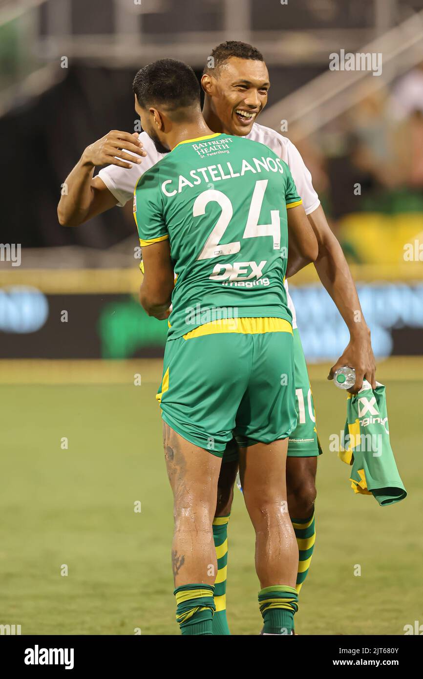 Tampa Bay Rowdies. Al Lang Stadium. St Petersburg FL Stock Photo - Alamy