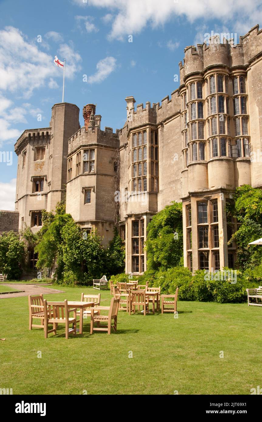 Thornbury Castle, Thornbury, Gloucestershire, UK. Thornbury Castle in