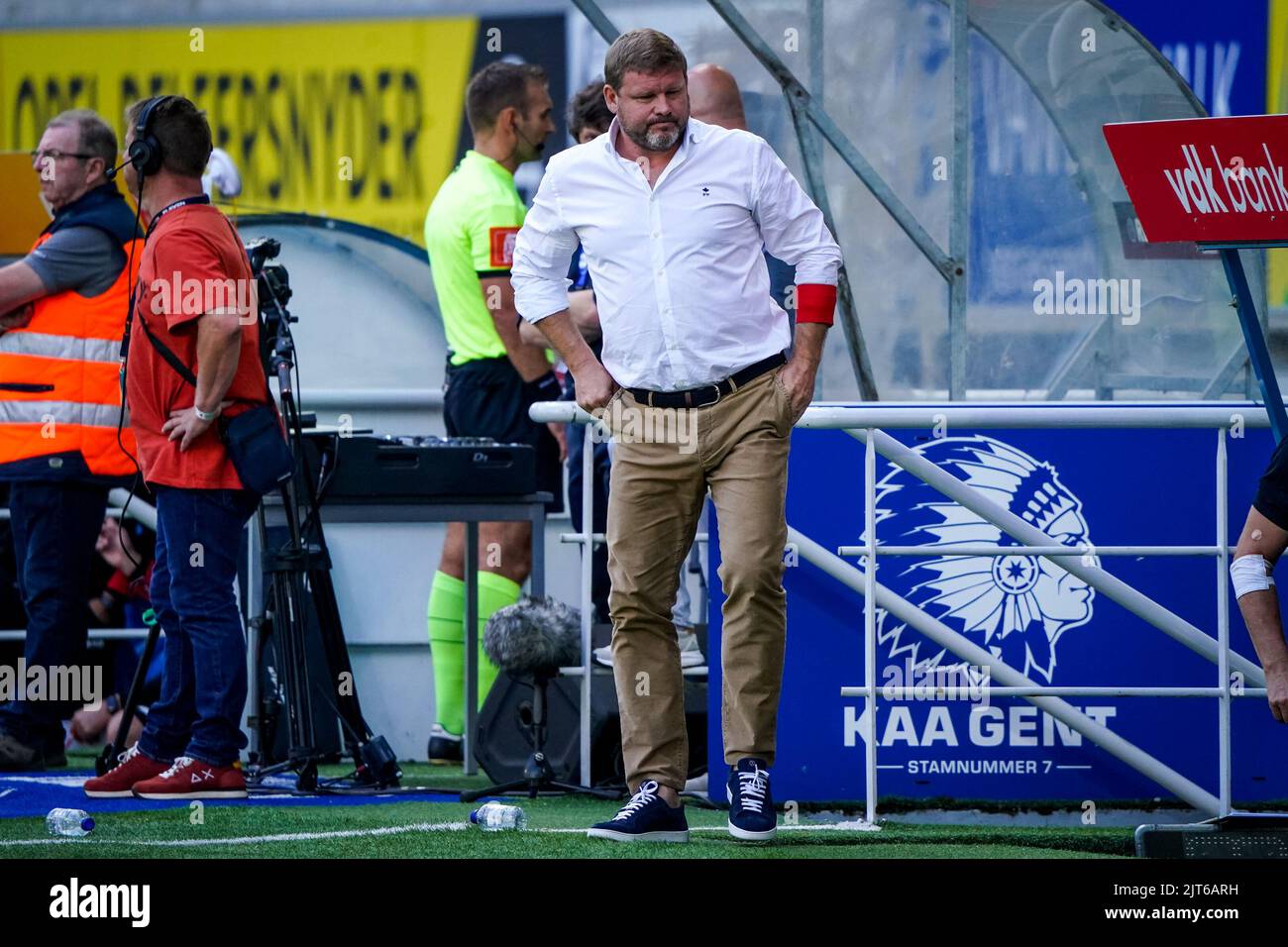 Hein Vanhaezebrouck analyzes KAA Gent's start in the Jupiler Pro League Hein Vanhaezebrouck analyzes KAA Gent's start in the Jupiler Pro League