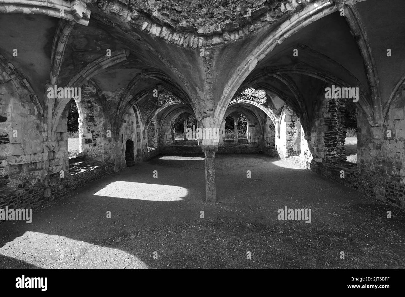 Waverley Abbey in Farnham, Surrey Stock Photo Alamy