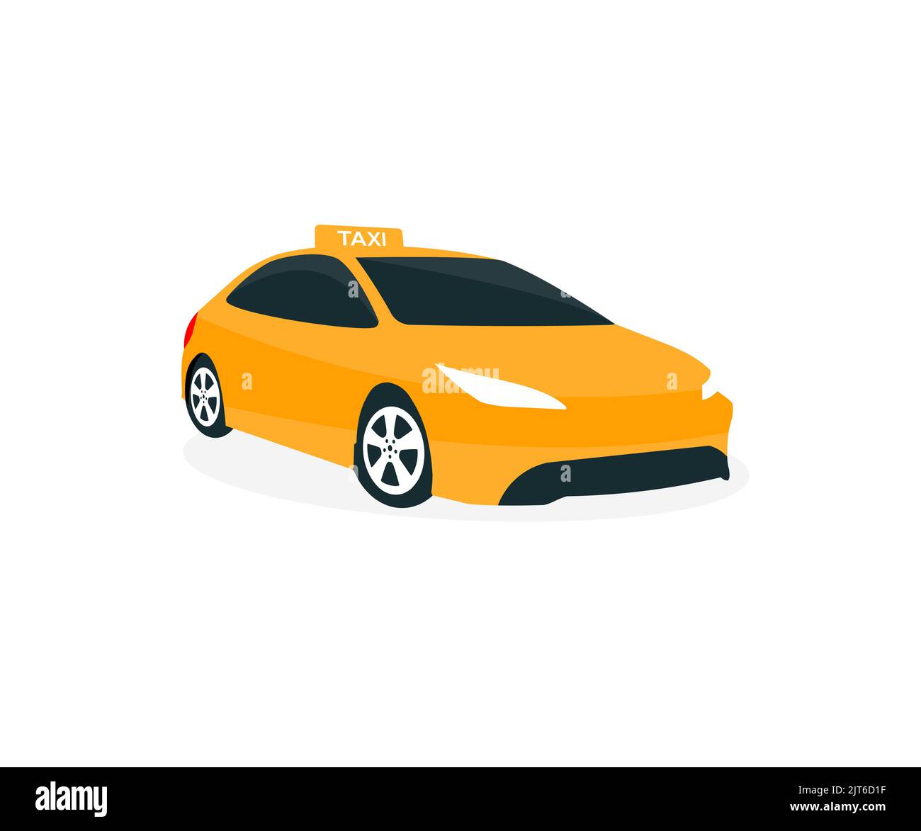 Yellow taxi car with roof sign logo design. Taxi map pointer. Taxi service icon. Automobile taxi service design concept vector design and illustration Stock Vector