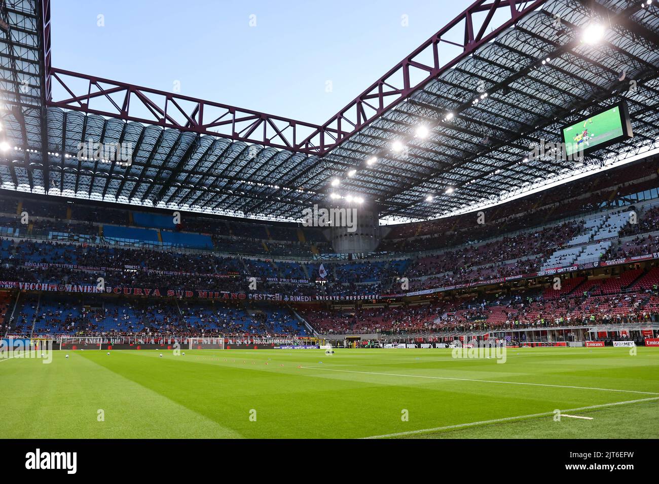 A general view inside the stadium during the Serie A 2022/23 football