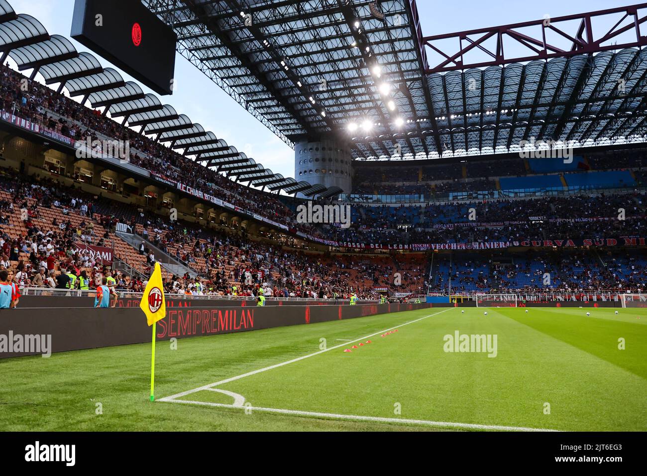 A general view inside the stadium during the Serie A 2022/23 football