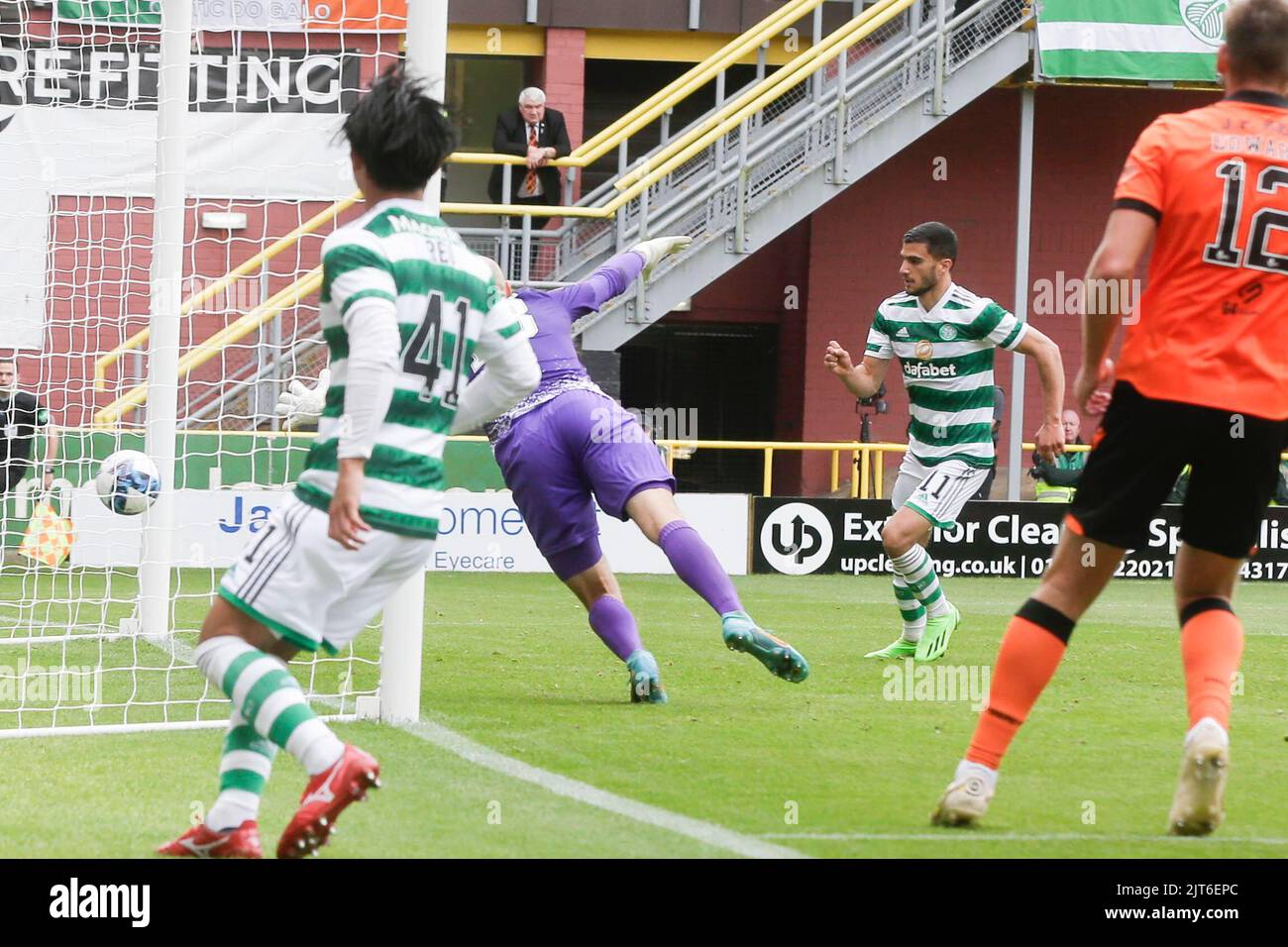 28th August 2022; Tannadice Park, Dundee, Scotland Scottish Premier