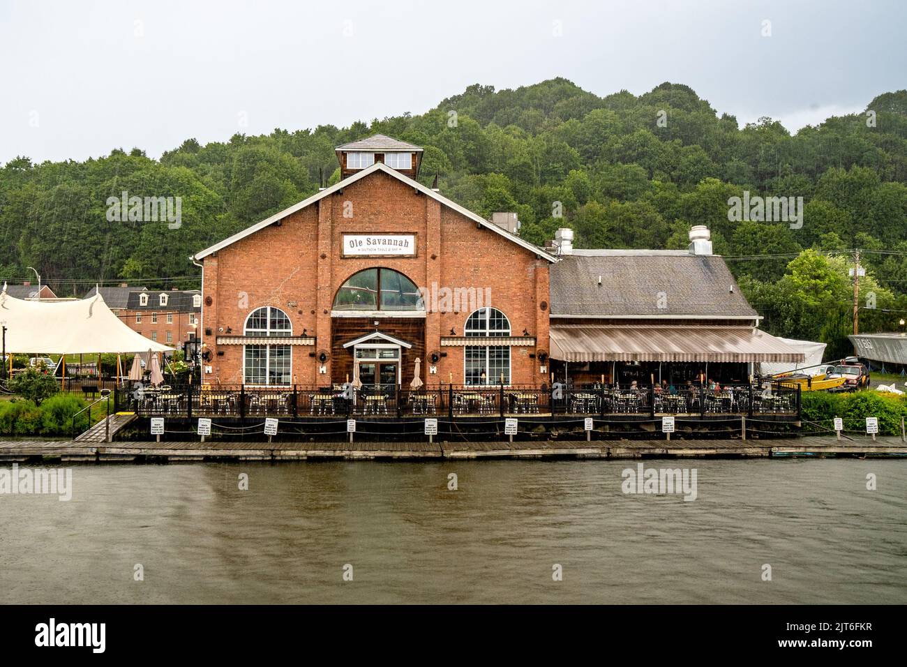 Kingston, NY USA Aug 2, 2022 Horizontal view of the popular Ole