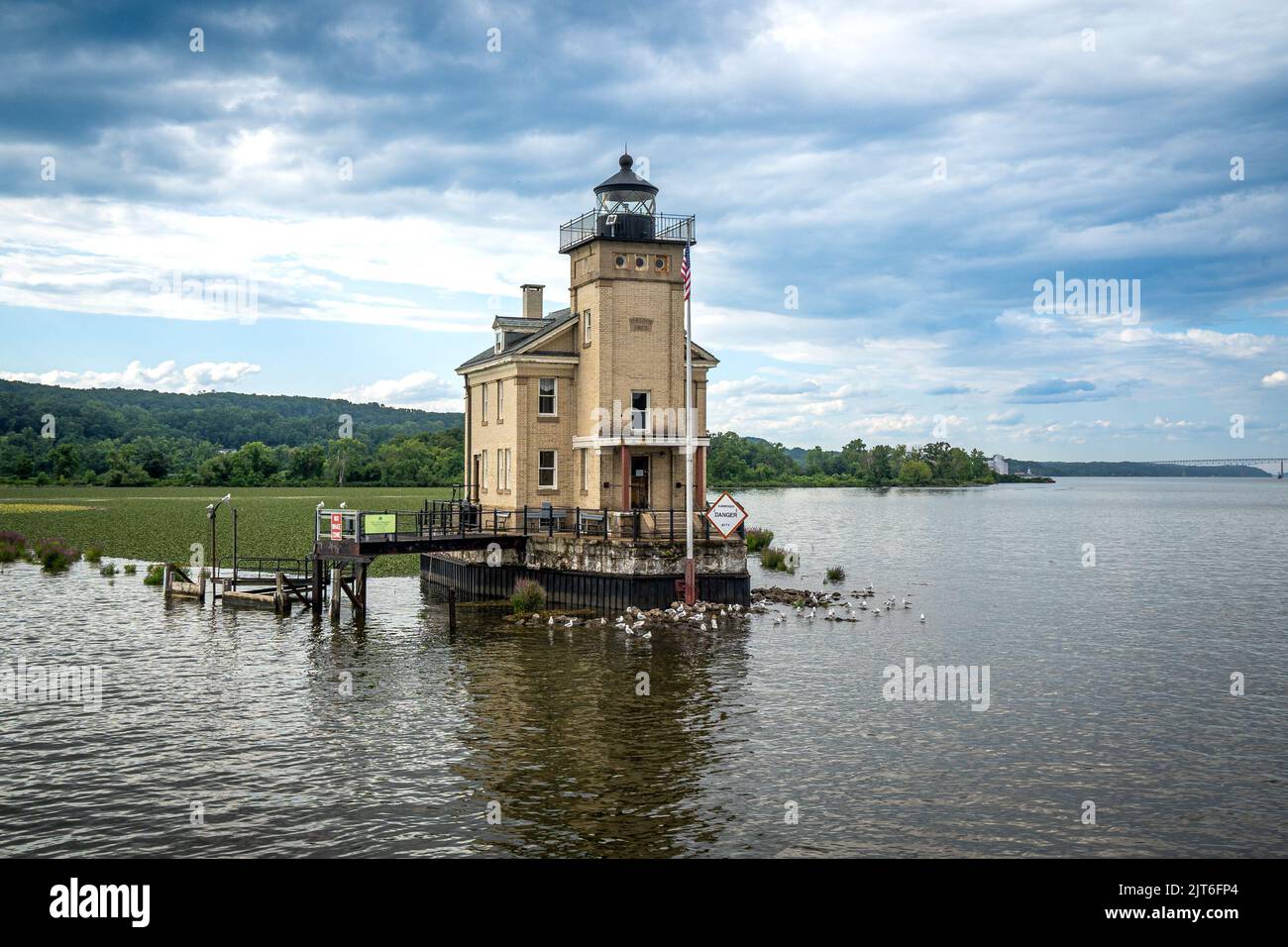 Kingston, NY USA Aug 2, 2022 Horizontal view of the historic