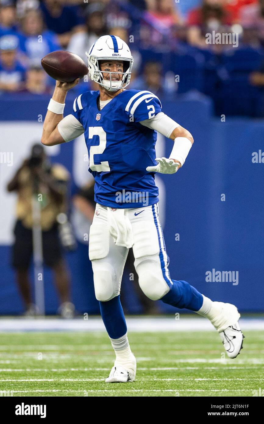 August 27, 2022 Indianapolis Colts quarterback Matt Ryan (2) passes