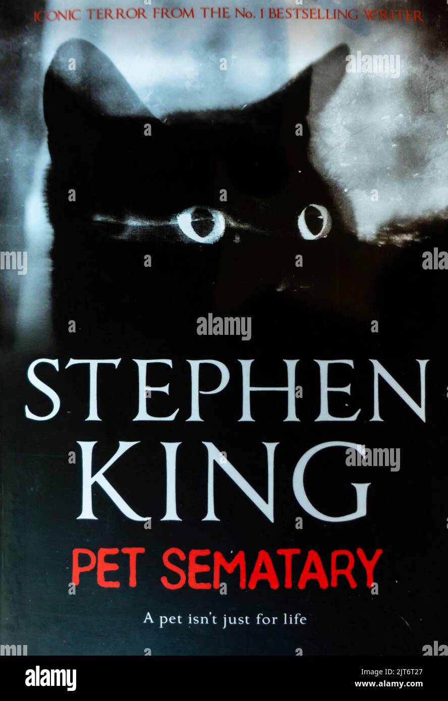 Pet sematary. Novel by Stephen King. 1983 Stock Photo