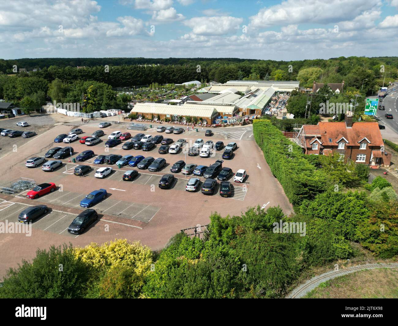 Harlow essex aerial hires stock photography and images Alamy