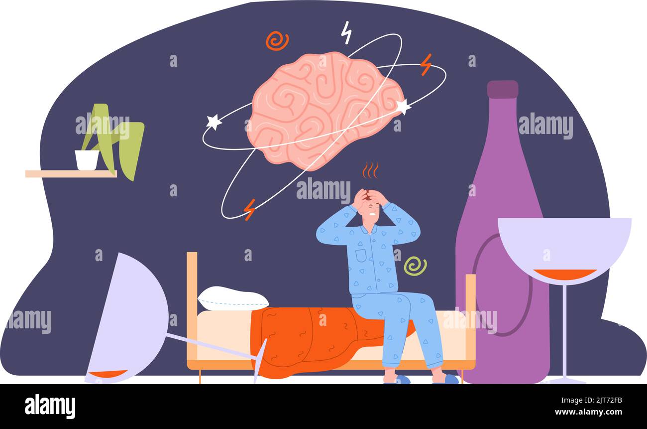 Habit in human brain Stock Vector Images Alamy