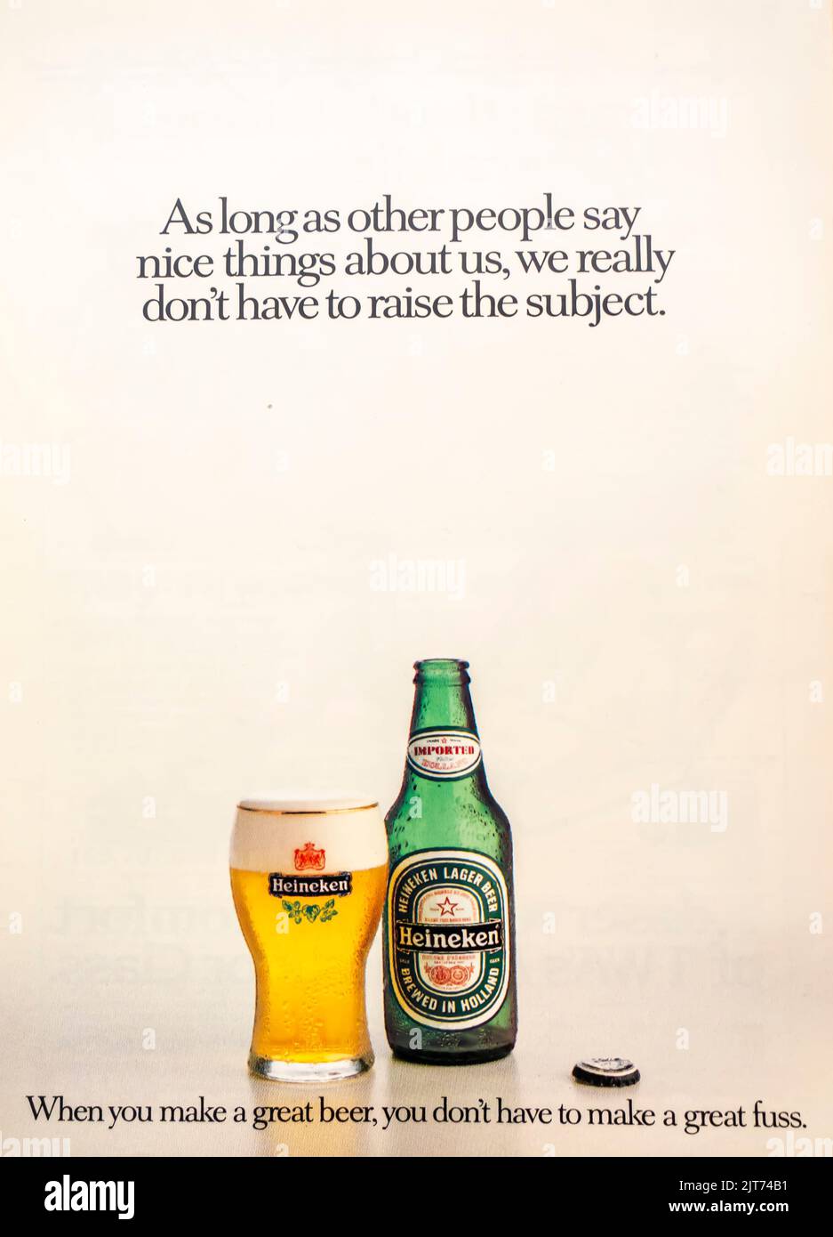 Heineken advert hi-res stock photography and images - Alamy