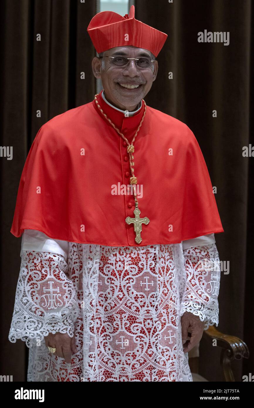 Vatican City, Vatican, 27 August 2022. The newly elected cardinal