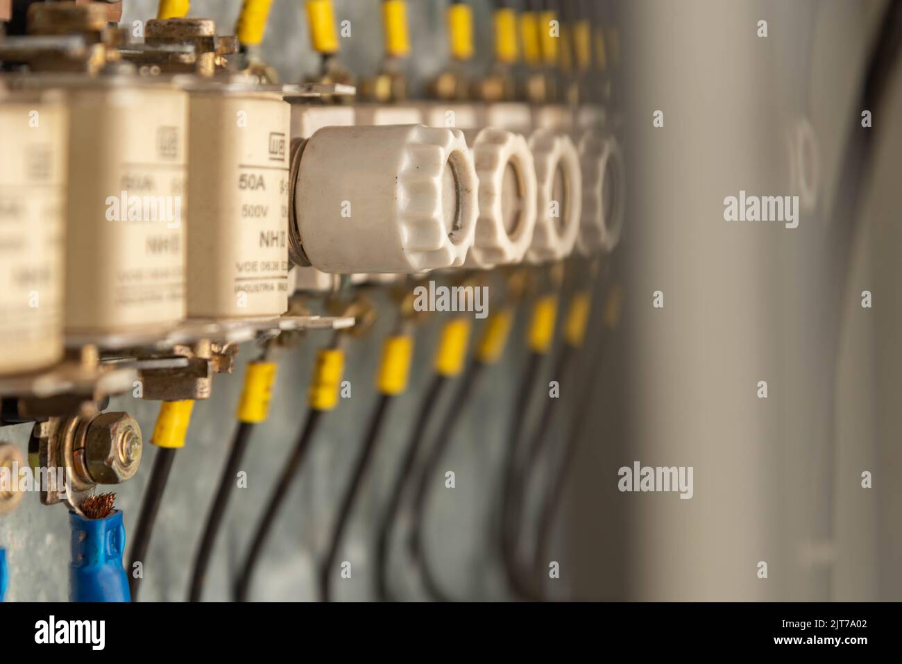 Electronic equipment and components. Electric motors and capacitors. Electronic control panel