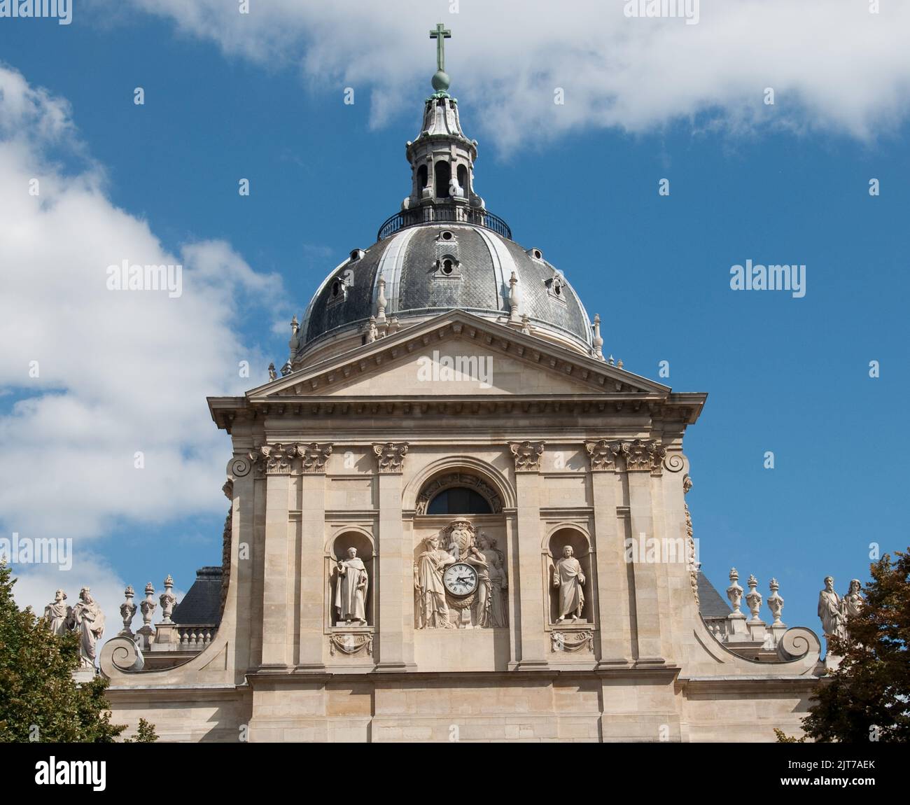 The Sorbonne - University of Paris, Paris, France.  One of the oldest universities in Europe. Stock Photo