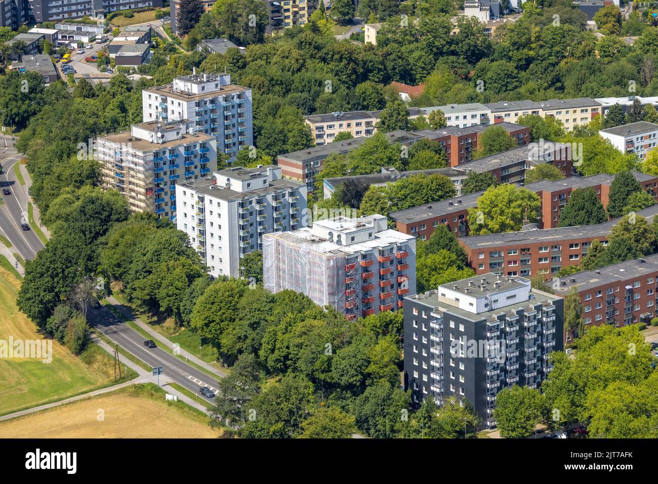 High rise housing estate harzstrasse hi-res stock photography and ...