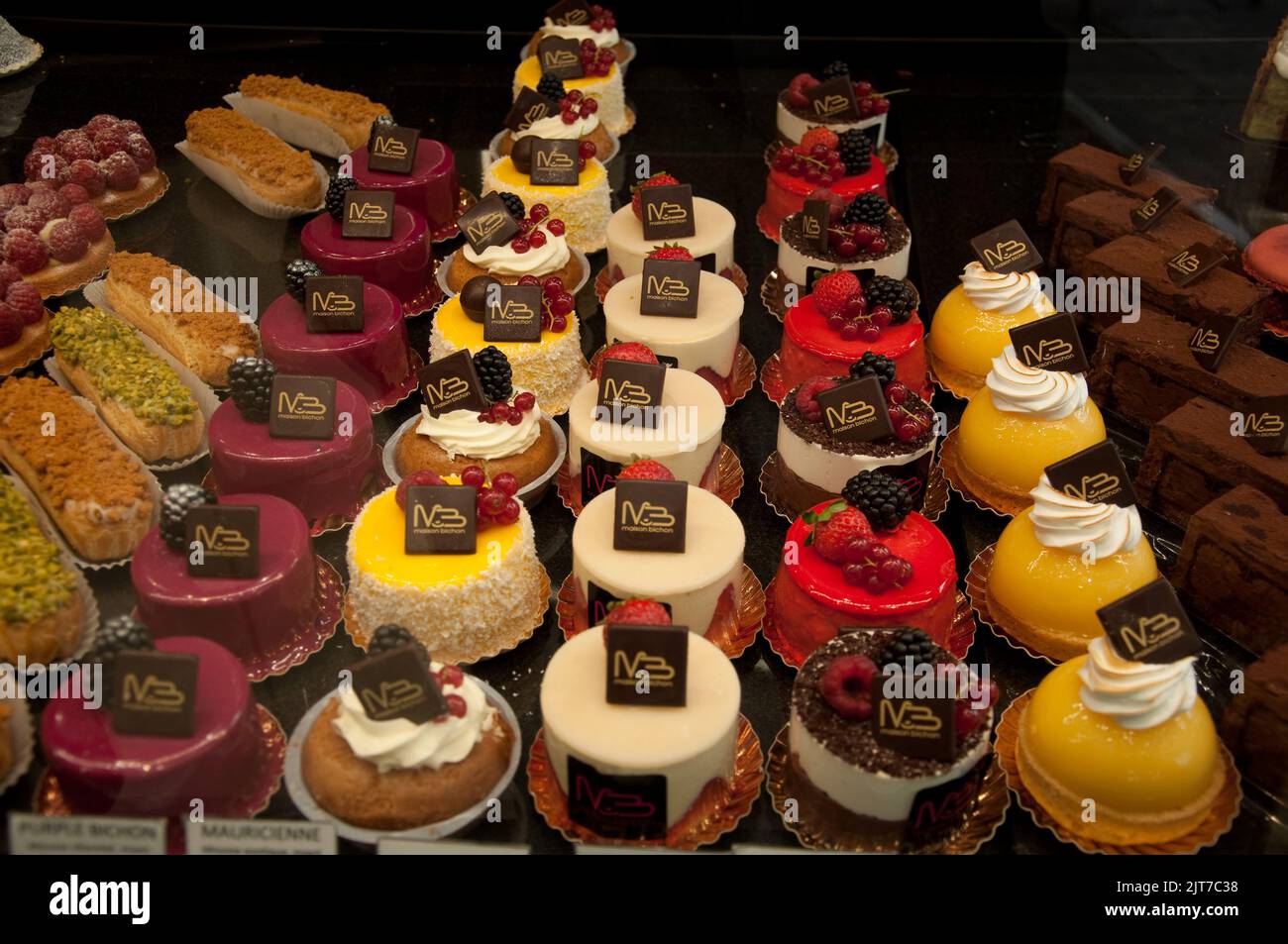 Beautiful French Cakes, Paris, France Stock Photo Alamy