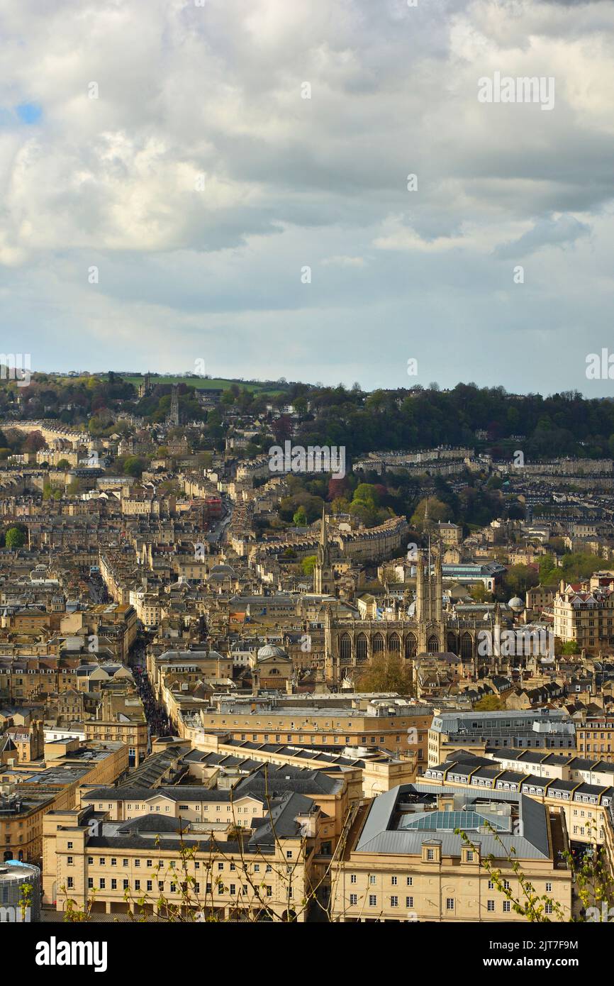 Bath from Alexandra park viewpoint, Somerset, UK Stock Photo Alamy