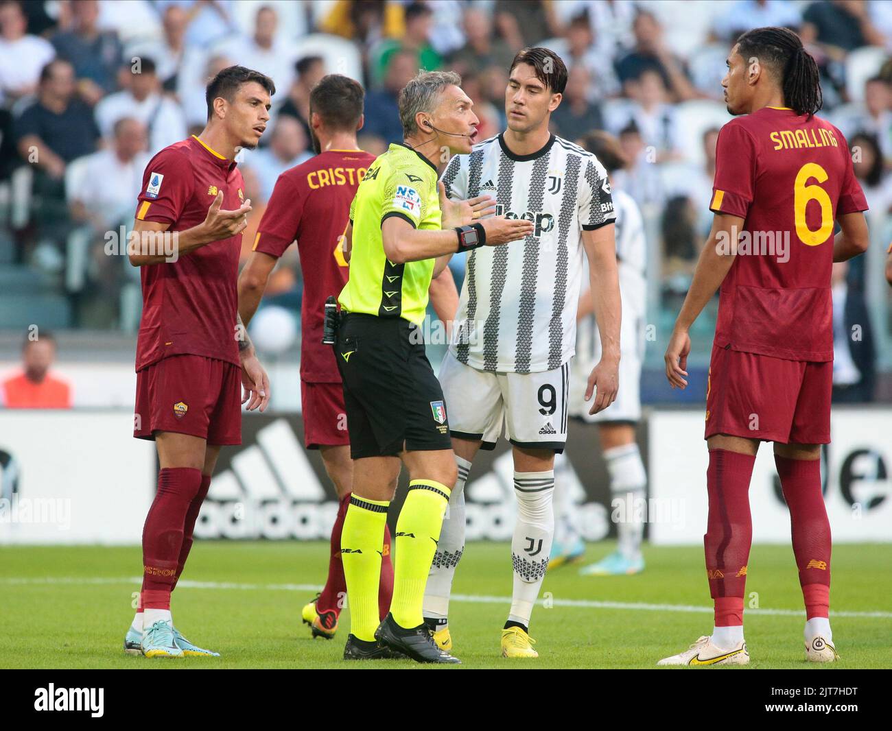 VILLAR PEROSA, ITALY - Friendly Match Beetween Juventus FC VS Juventus U23  - August 4, 2022 - Dreamstime