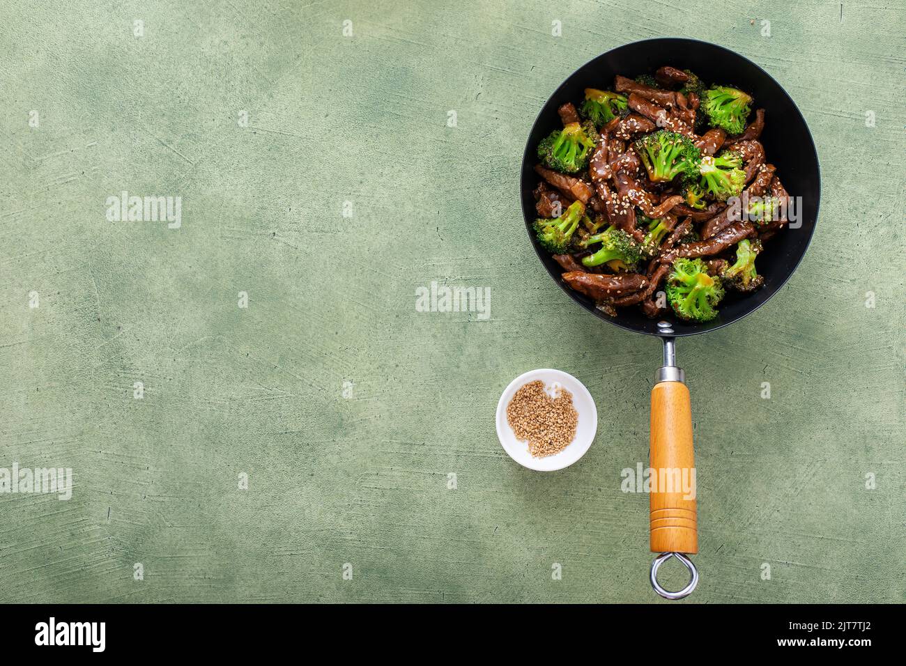 Beef And Broccoli Stir Fry In A Small Wok Stock Photo Alamy beef-and-broccoli-stir-fry-in-a-small-wok-stock-photo-alamy